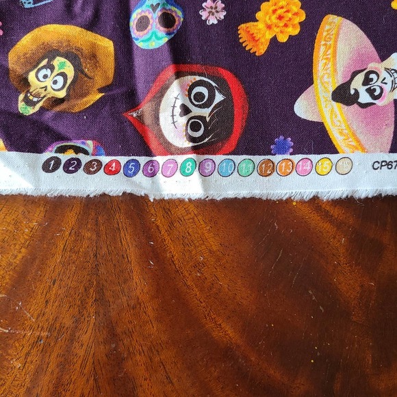 BTY Disney Coco and Friends Head Toss Cotton Fabric CP67005 Springs Creative - Picture 7 of 10